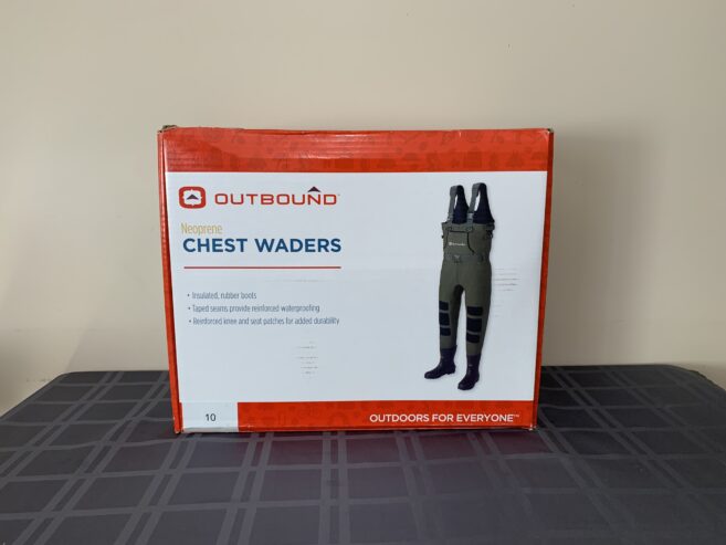 Outbound Chest Waders Size 10 Boots