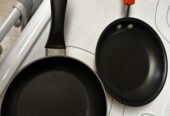 Two 8.5 inch Non Stick Frying Pans