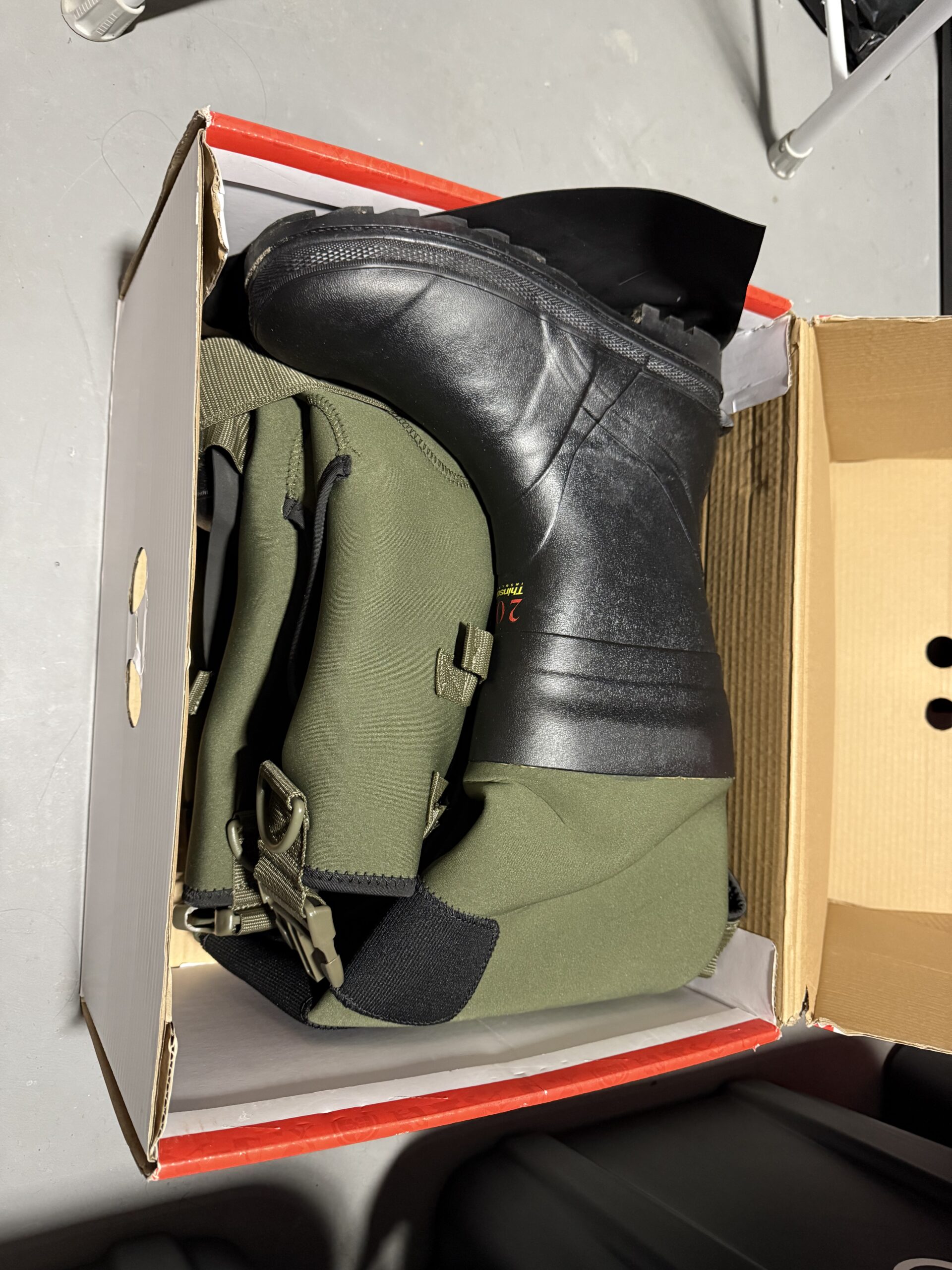 Neoprene Outbound Bootfoot Chest Wader, Green