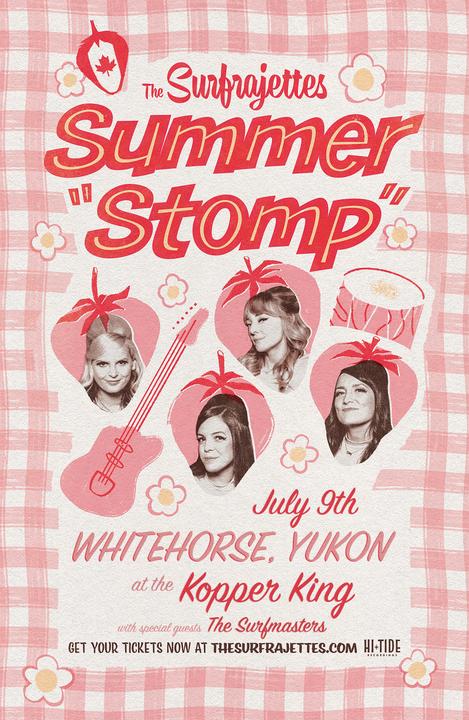 The Surfrajettes with The Surfmasters in Whitehorse, Yukon